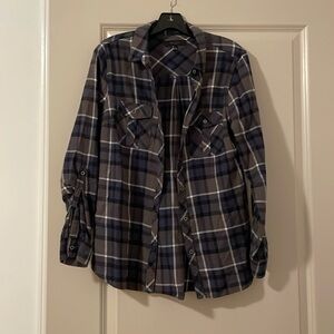 NWOT Be Cool Gray flannel